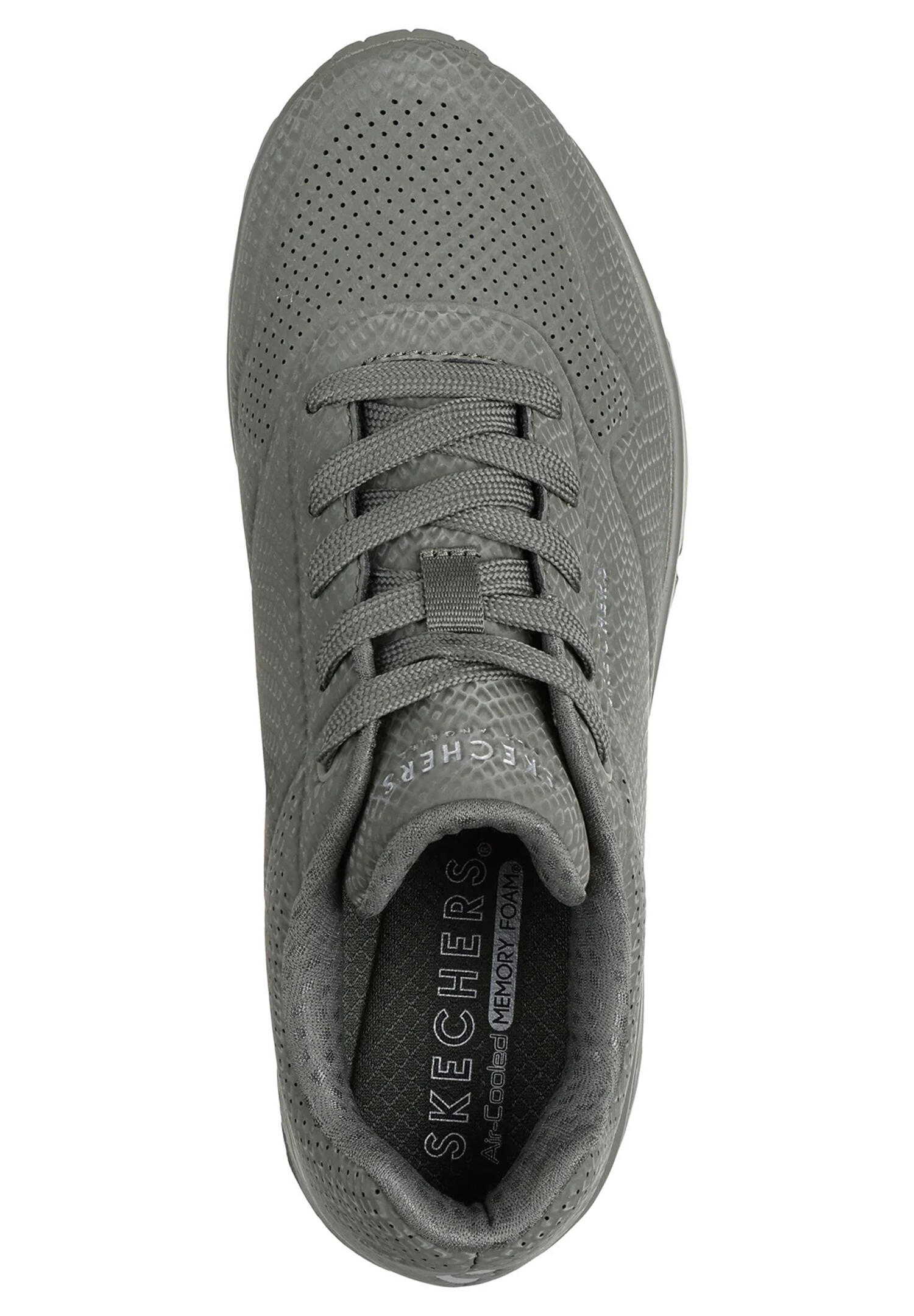 Skechers Street Uno - SHINY SCALE Damen Sneaker 177861 / OLV olivgrün 3/7