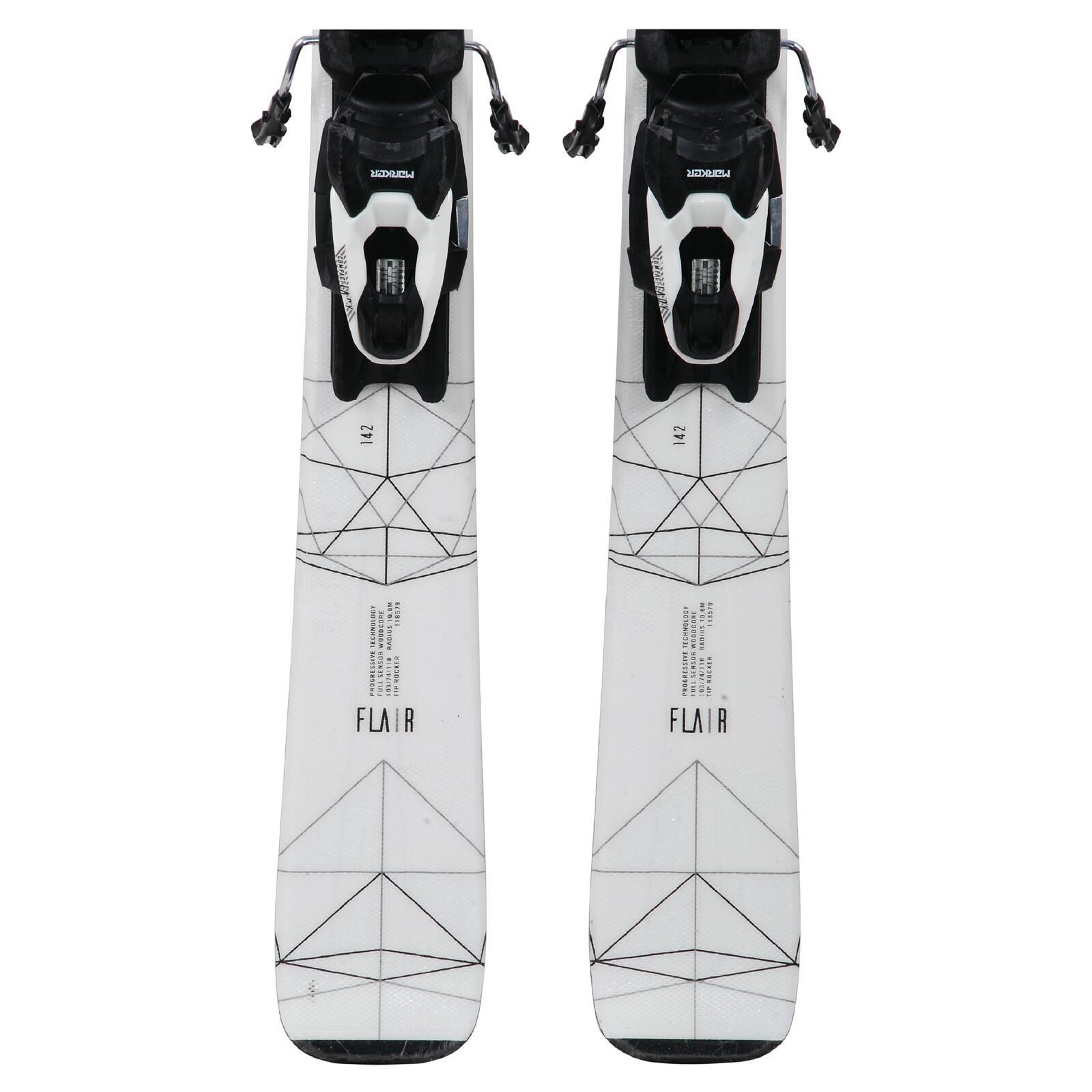 RECONDITIONNE - Ski Volkl Alessia Flair + Fixations 4/5