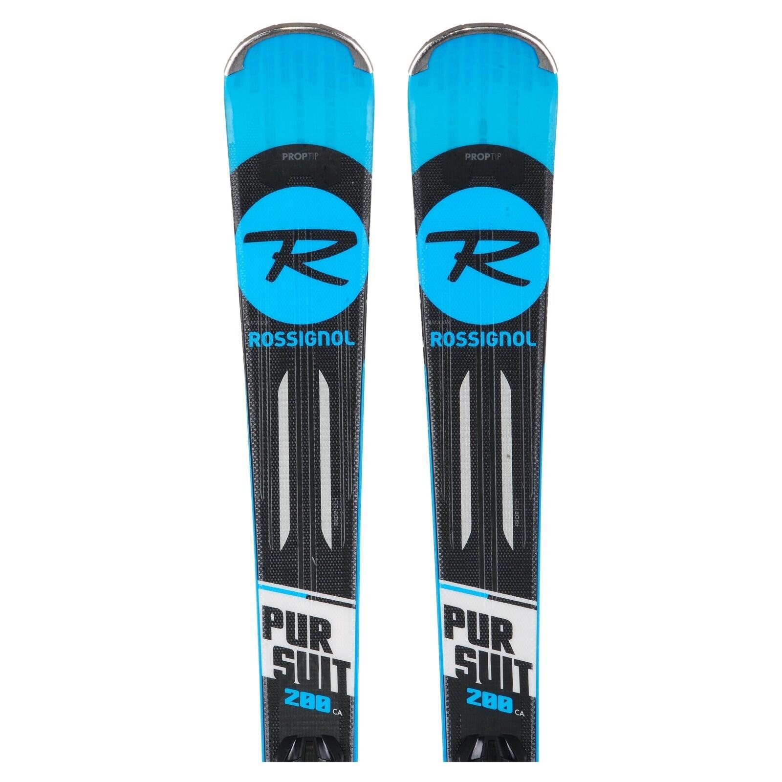 RECONDITIONNE - Ski Rossignol Pursuit 200 Carbon + Fixations - BON