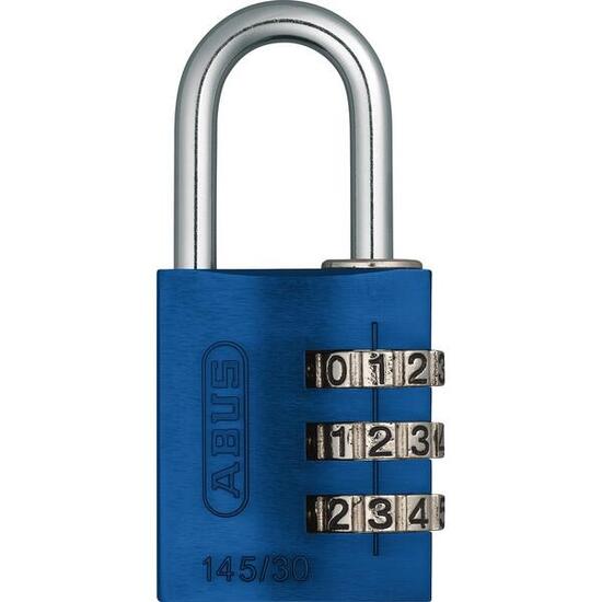 Blister met combinatie hangsloten Abus
