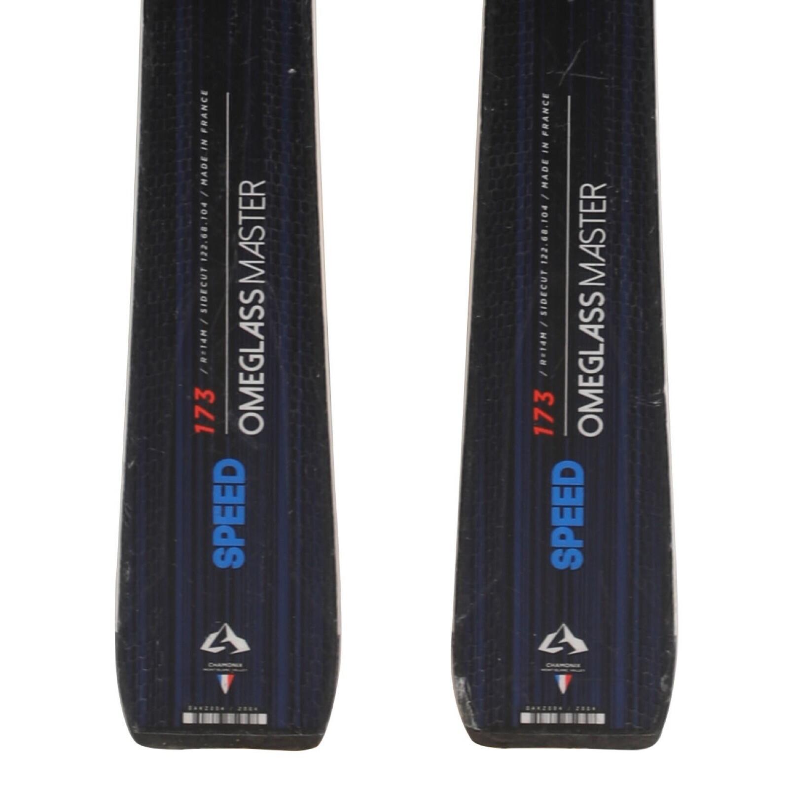 RECONDITIONNE - Ski Dynastar Speed Omeglass Master + Fixations 4/4