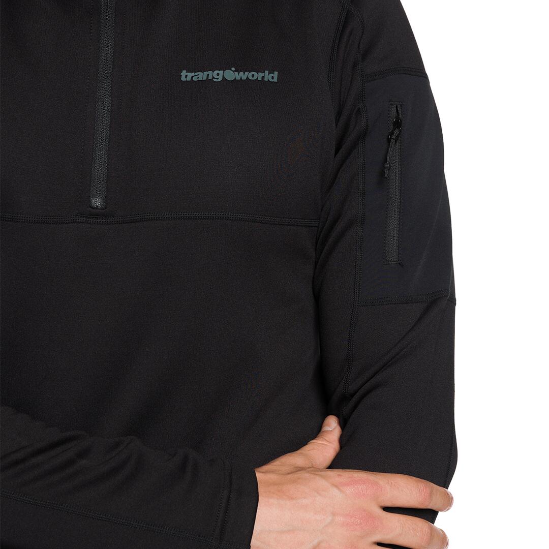 Jersey para Hombre Trangoworld Yopal Negro/Gris 4/5