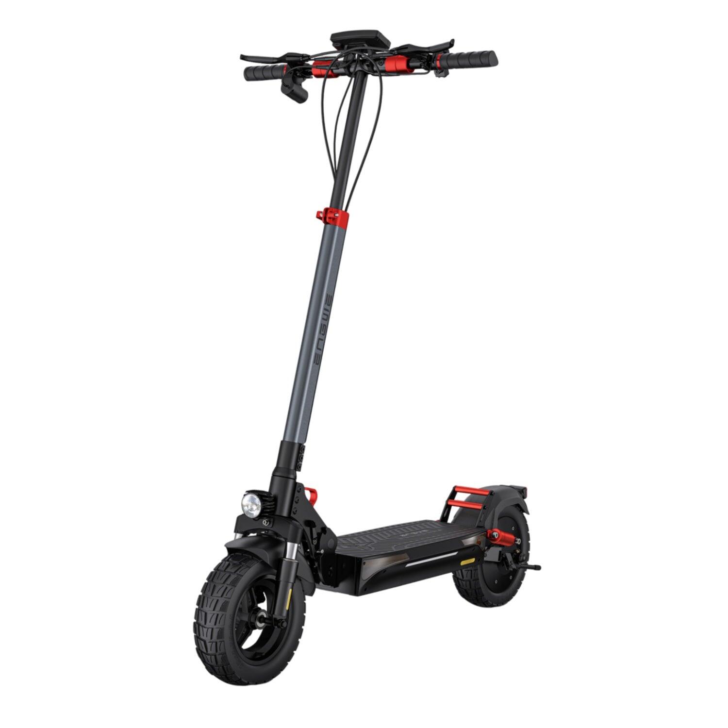 Trottinette Électrique ENGWE Y600S - Moteur 500W 48V18AH Freins à Disque - Rouge 2/5