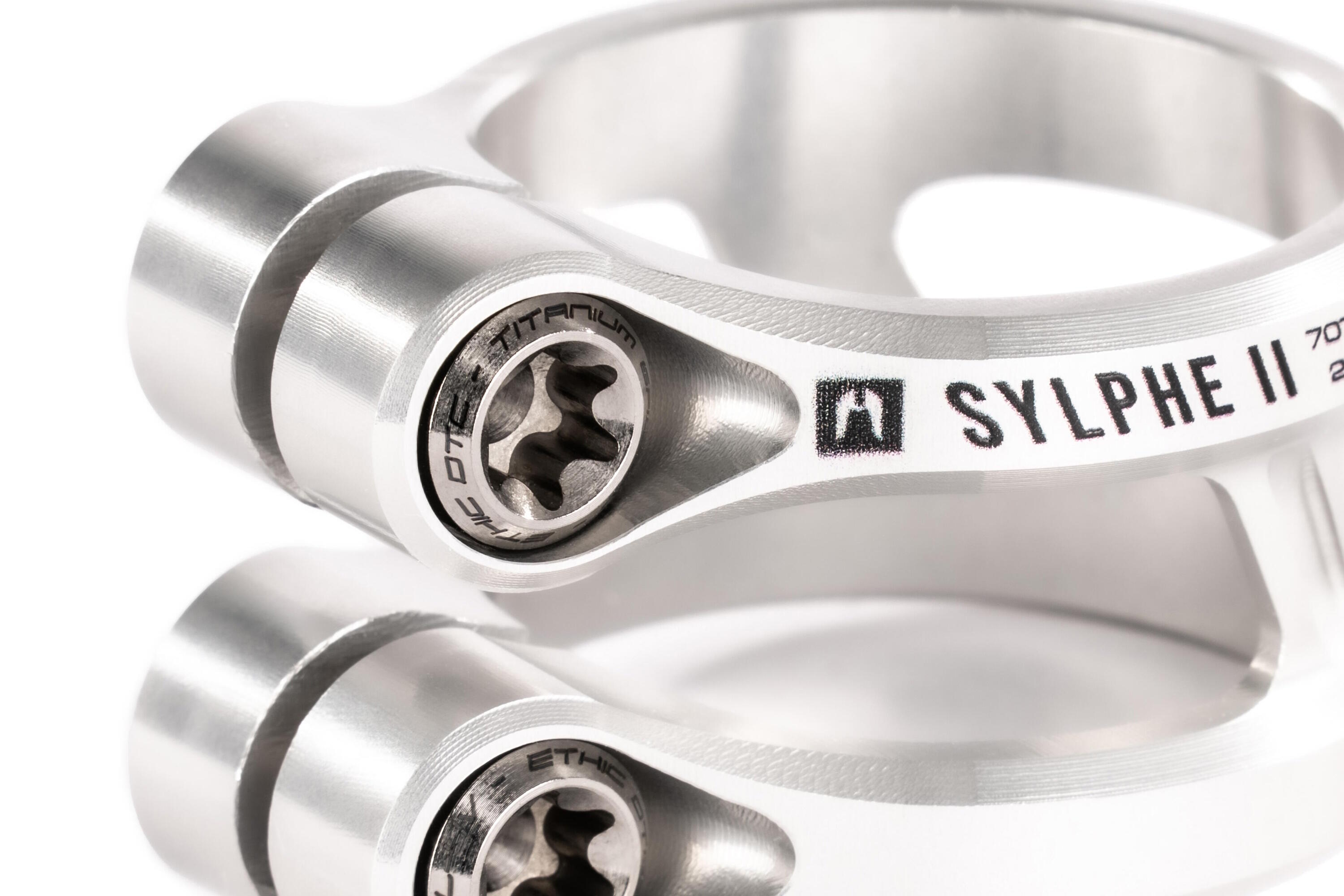 Abrazadera ETHIC Sylphe V2 31.8 cruda 4/5