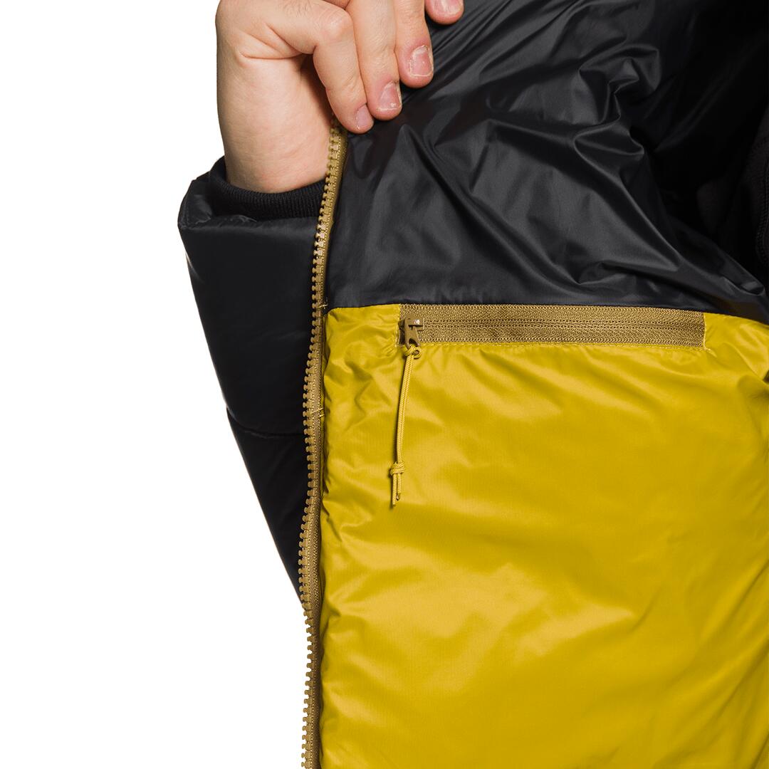 Plumífero para Hombre Trangoworld Dixon Amarillo/Negro 7/7