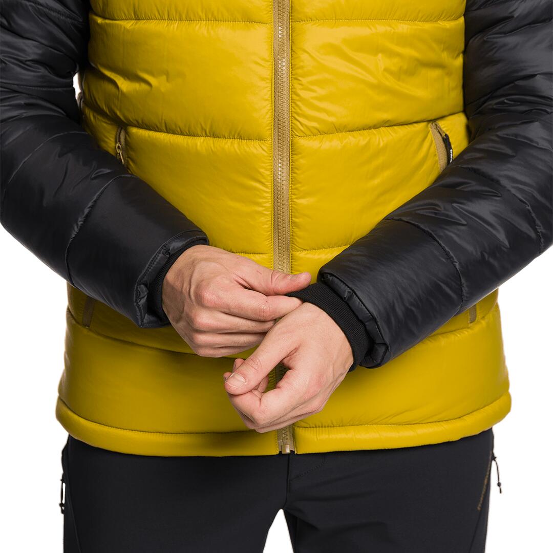 Plumífero para Hombre Trangoworld Dixon Amarillo/Negro 5/7