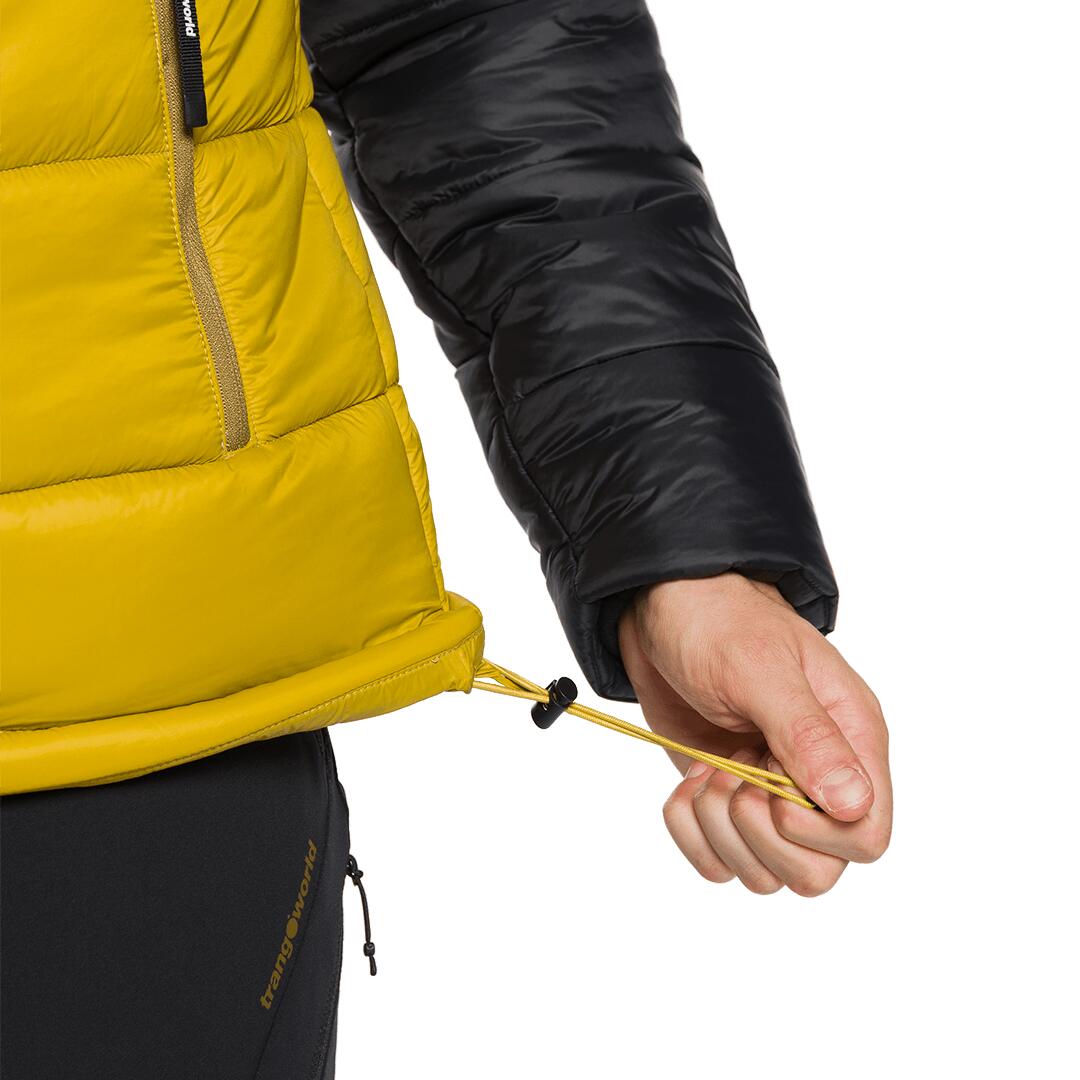 Plumífero para Hombre Trangoworld Dixon Amarillo/Negro 4/7