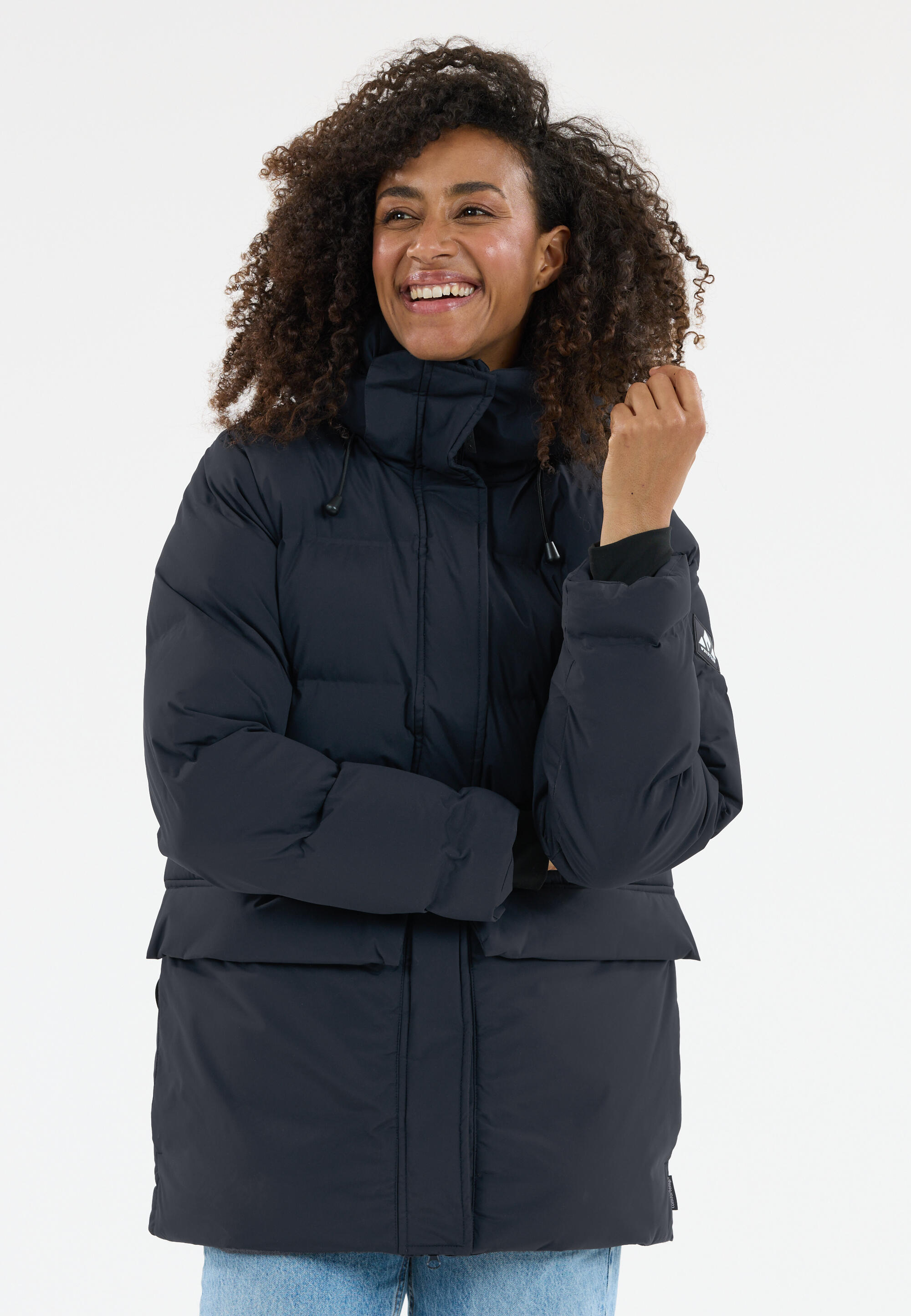 Plumífero con capucha de mujer Whistler Creed CFT 4/5