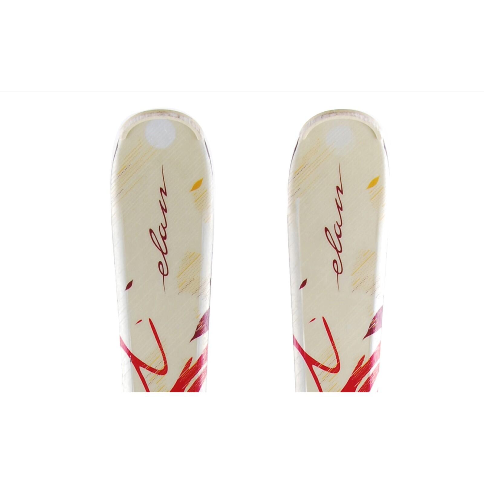 RECONDITIONNE - Ski Elan Zest Qt + Fixations 2/4