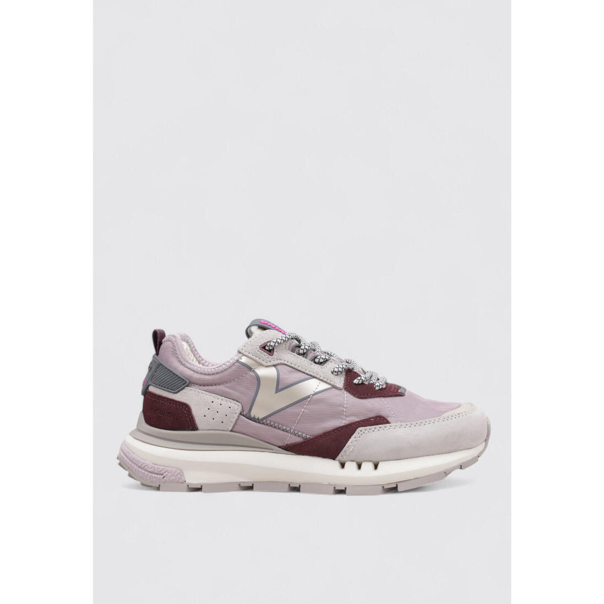 Victoria - Chaussure De Randonnée Baskets Femme Victoria Wing Evo-sport Ros - Baskets - Rose|vert - Decathlon