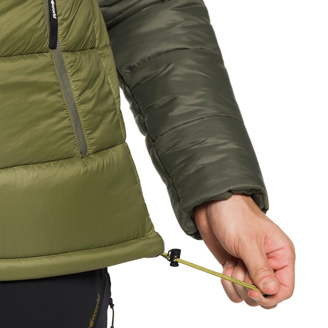 Plumífero para Hombre Trangoworld Dixon Verde/Negro 5/7