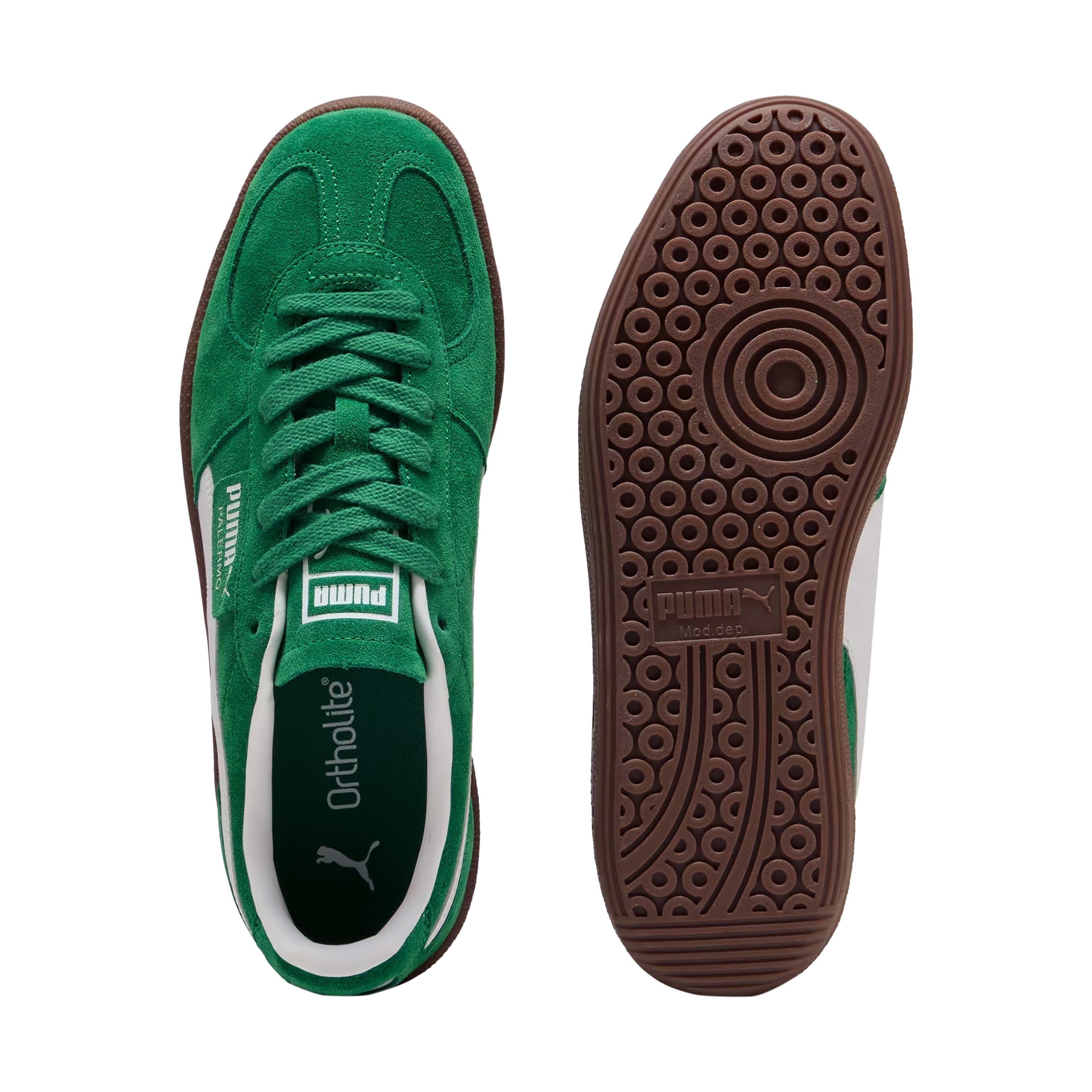 Ténis Puma Modelo Palermo Cor Verde 4/6