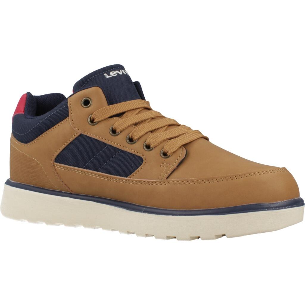 Baskets Levi's Modèle Montana Couleur Brun Clair 5/5