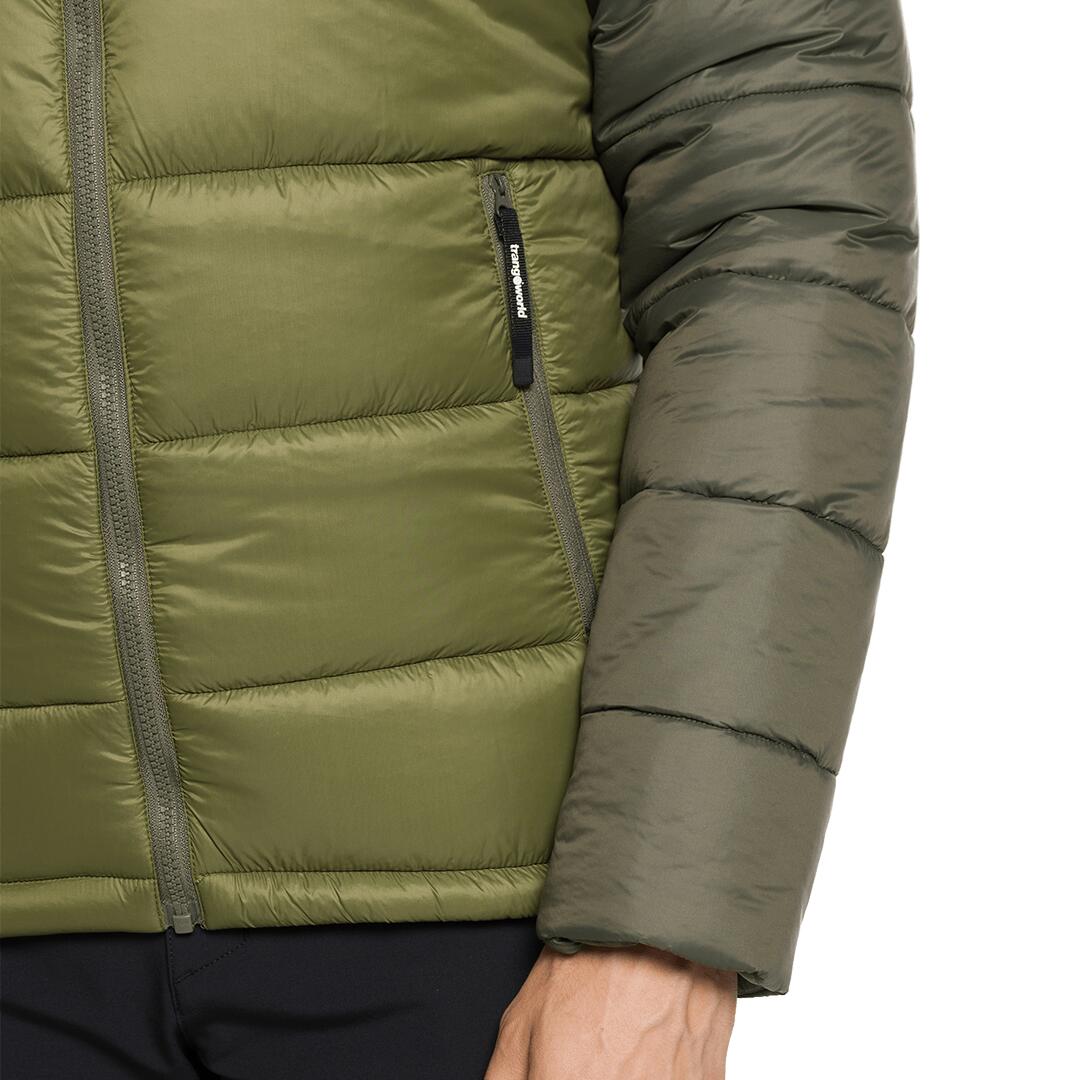 Plumífero para Hombre Trangoworld Dixon Verde/Negro 7/7
