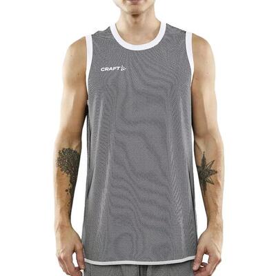 Craft progress omkeerbaar basketbalshirt zwart/wit