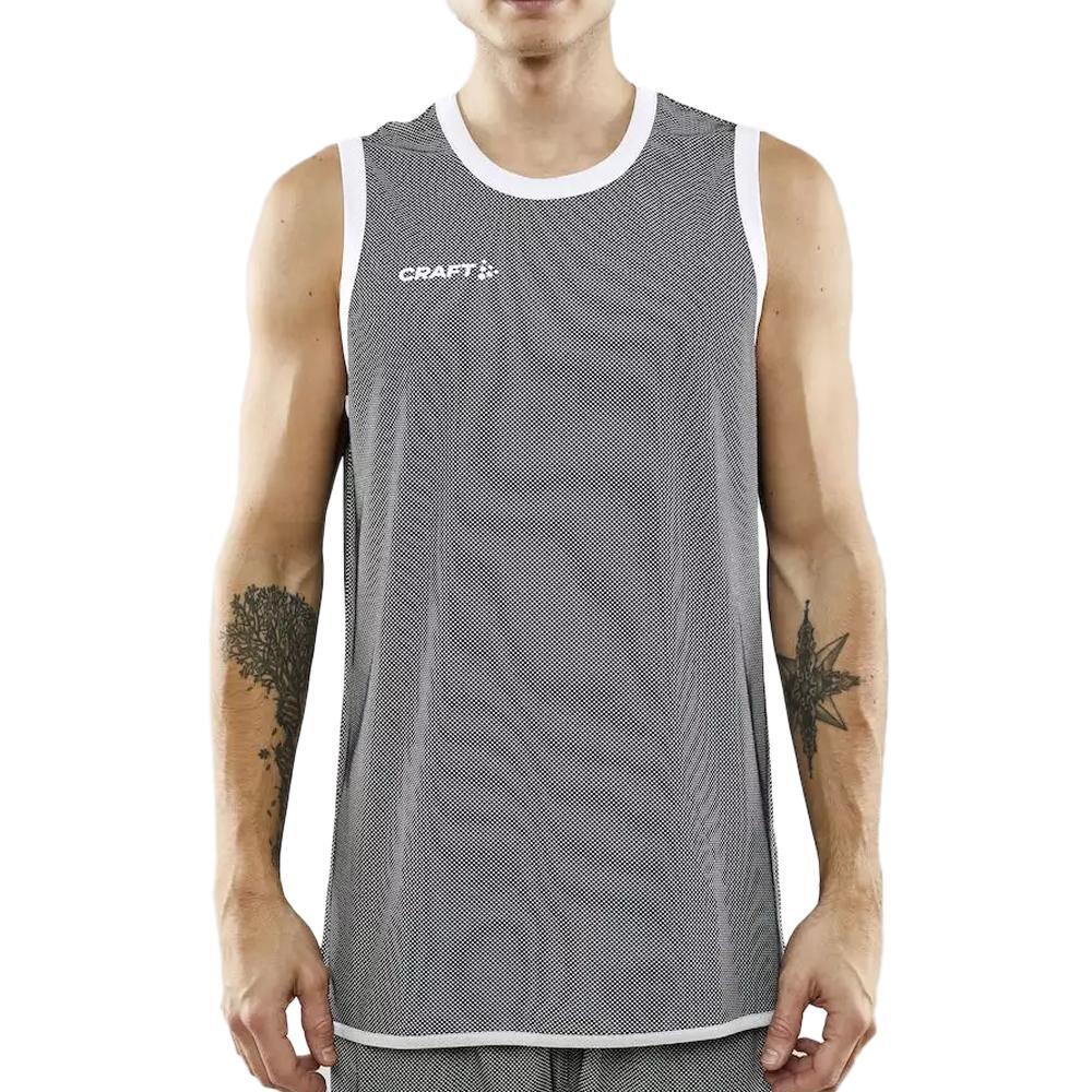 Craft - Maillot Basketball Réversible Noir/blanc Craft Progress - Maillot Sans Manche - Noir - Decathlon