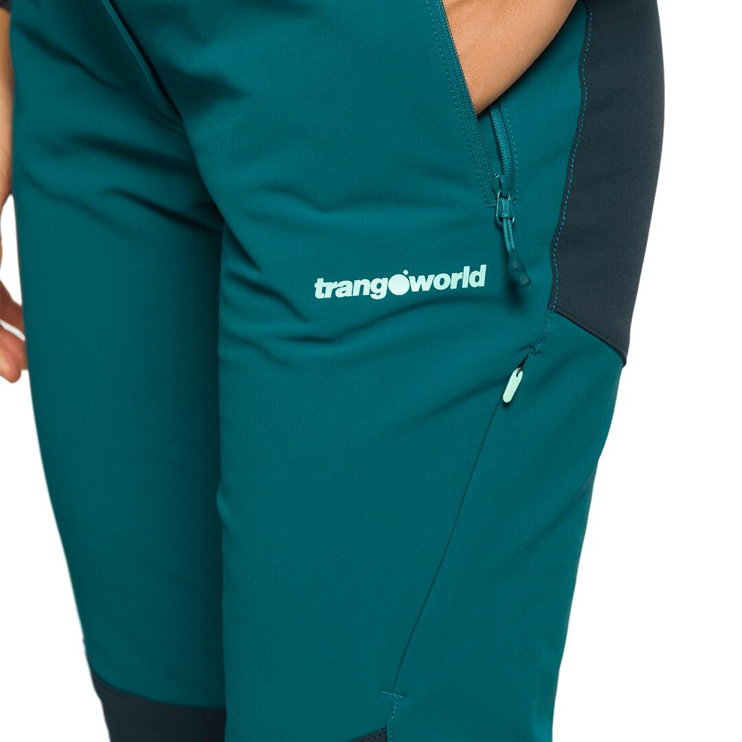 Pantalón para Mujer Trangoworld Dunai extreme Verde/Verde 7/7