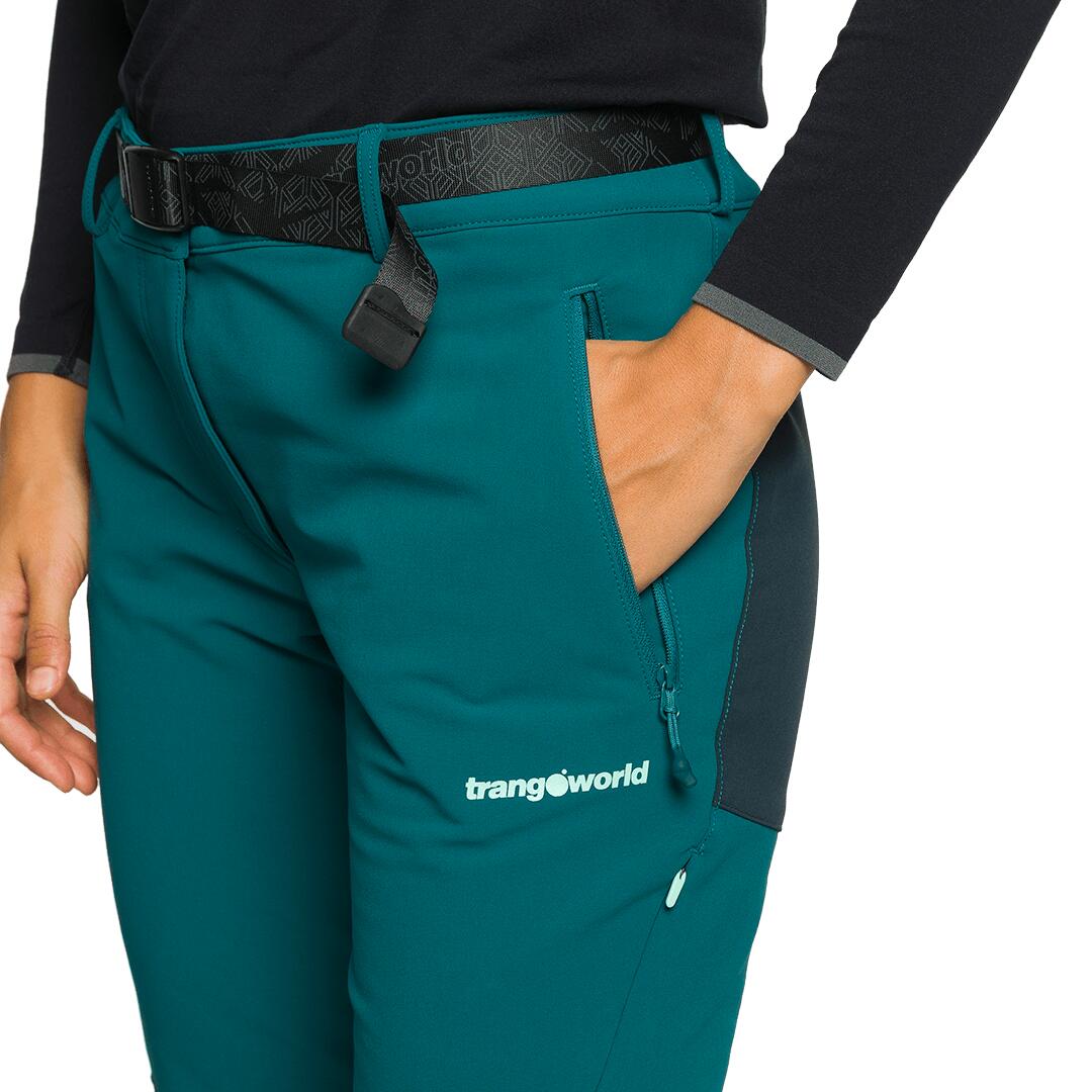 Pantalón para Mujer Trangoworld Dunai extreme Verde/Verde 6/7