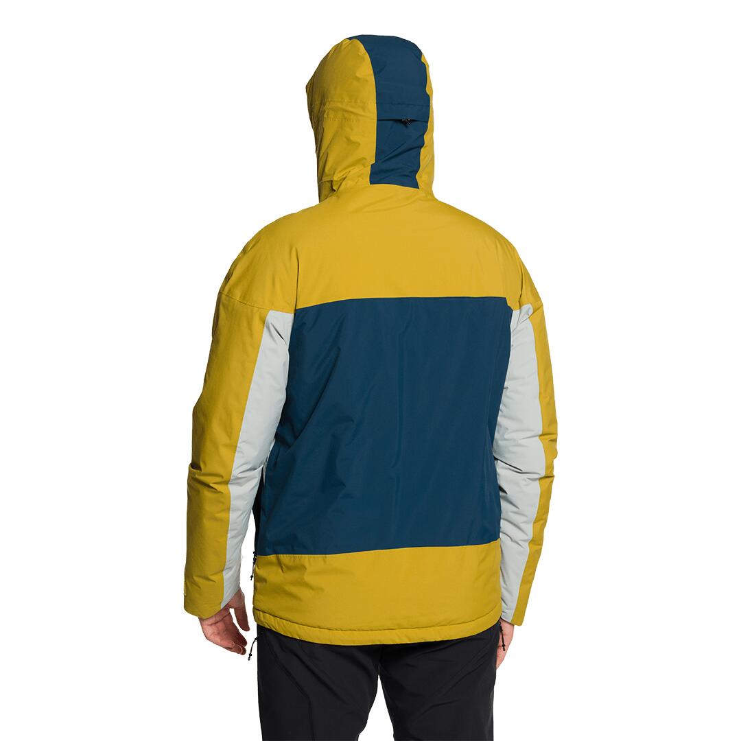 Chaqueta para Hombre Trangoworld Granby termic Amarillo/Azul/Gris Impermeable 2/7