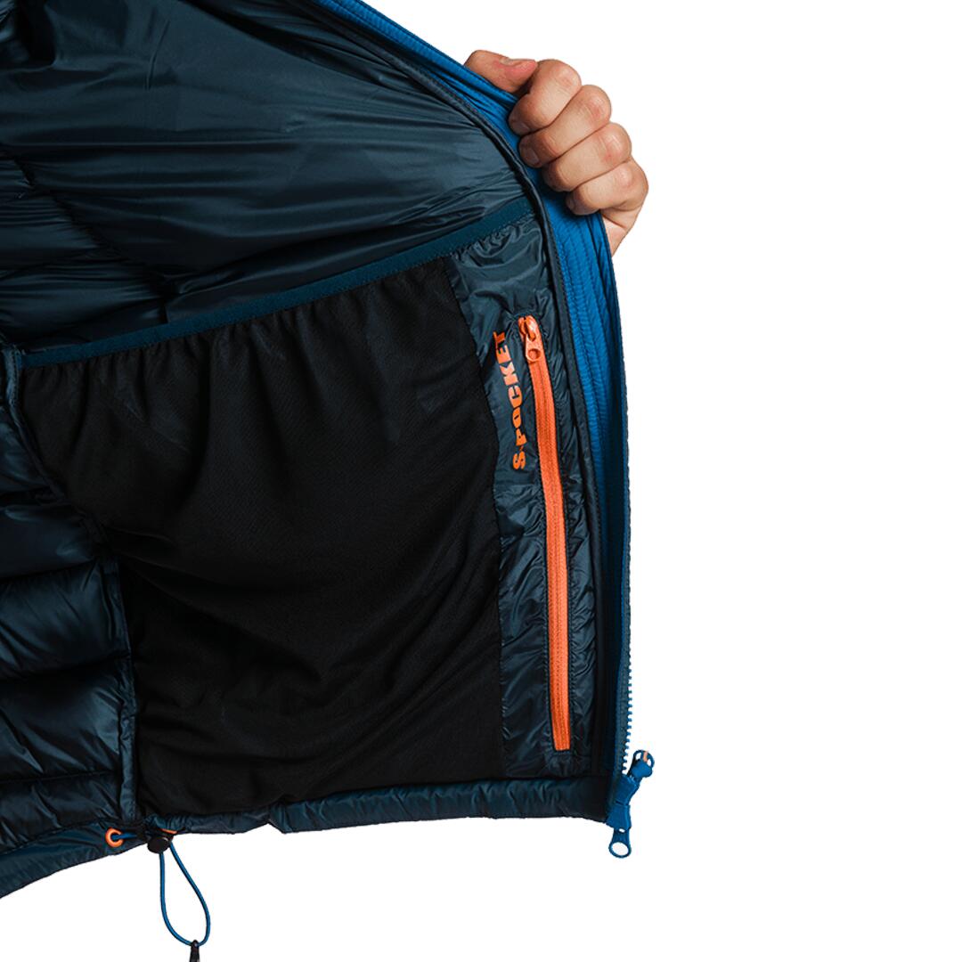 Plumífero para Hombre Trangoworld Lugo v02 Azul/Azul/Negro 235g 700cuin 7/7