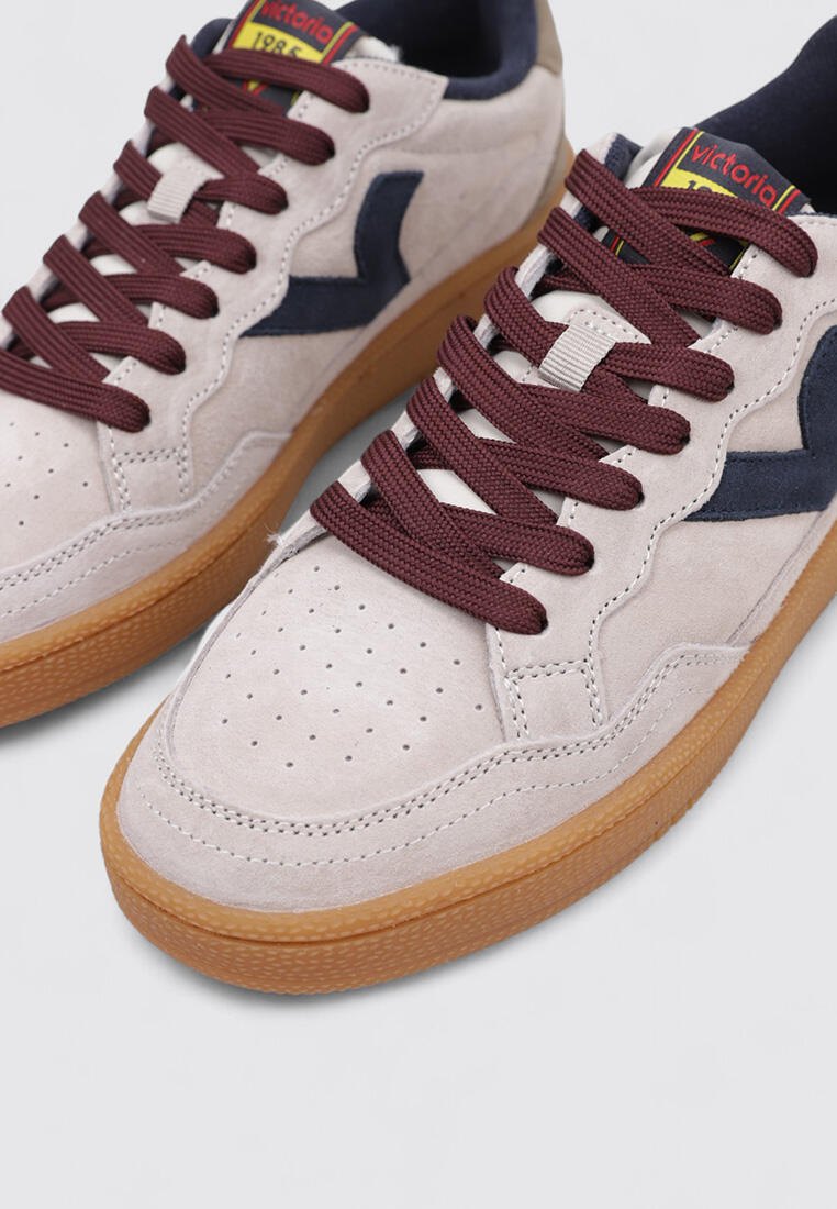 Chaussure de randonnée Baskets Homme Victoria SMASH-SUEDE Taup 3/5