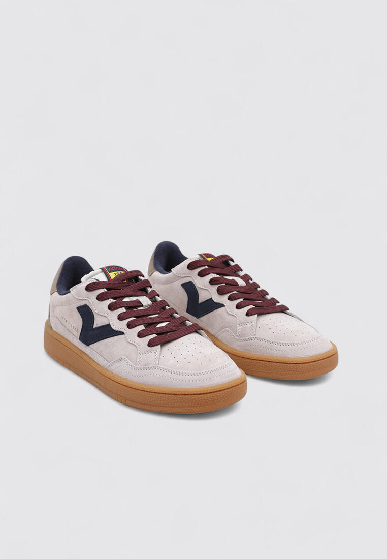 Chaussure de randonnée Baskets Homme Victoria SMASH-SUEDE Taup 2/5