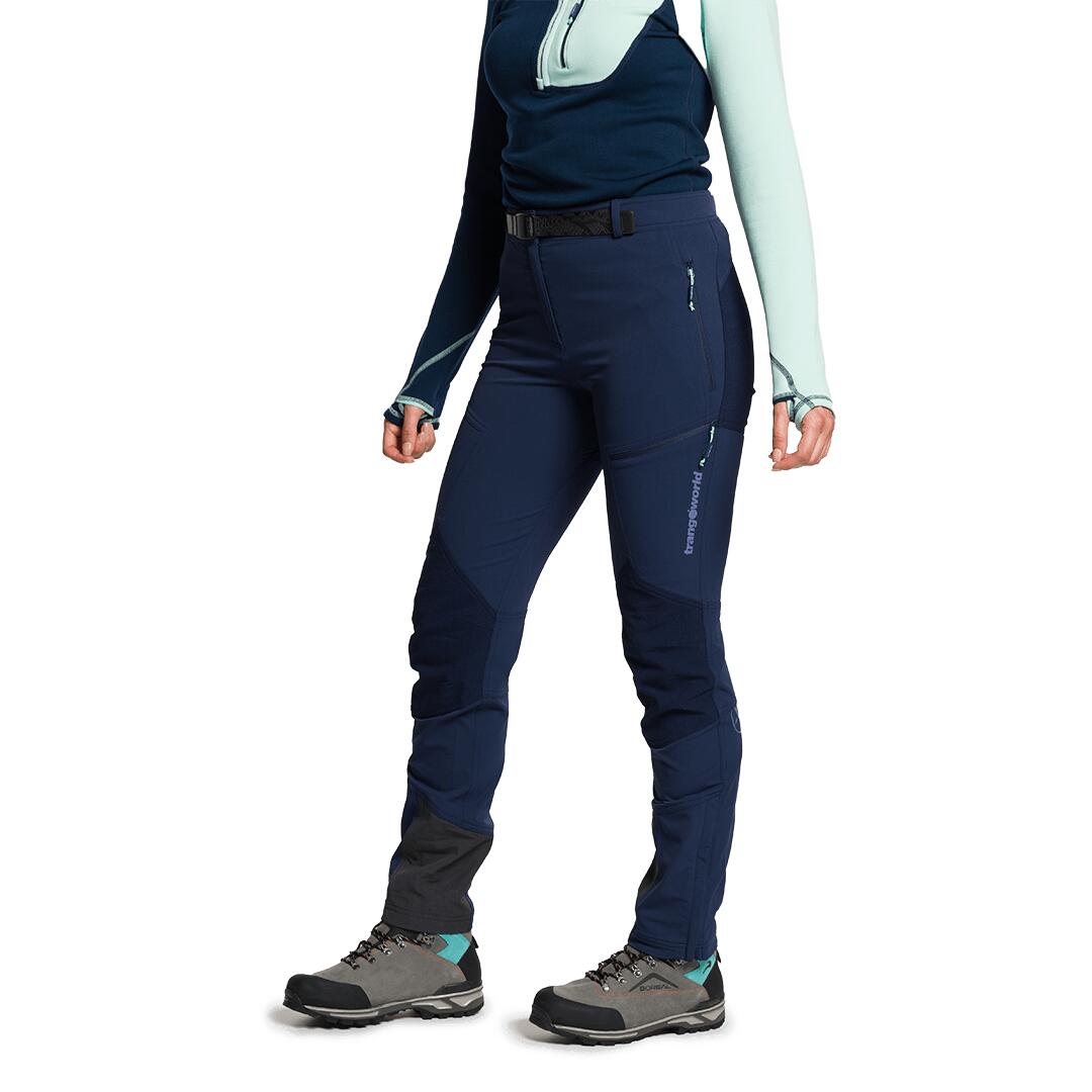 Pantalón para Mujer Trangoworld Trx2 nyl wm evo Azul 3/7