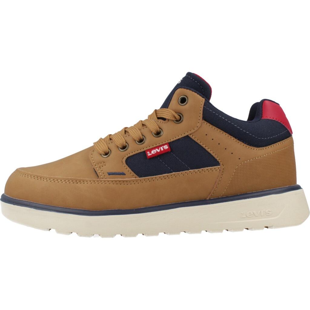 Baskets Levi's Modèle Montana Couleur Brun Clair 2/5