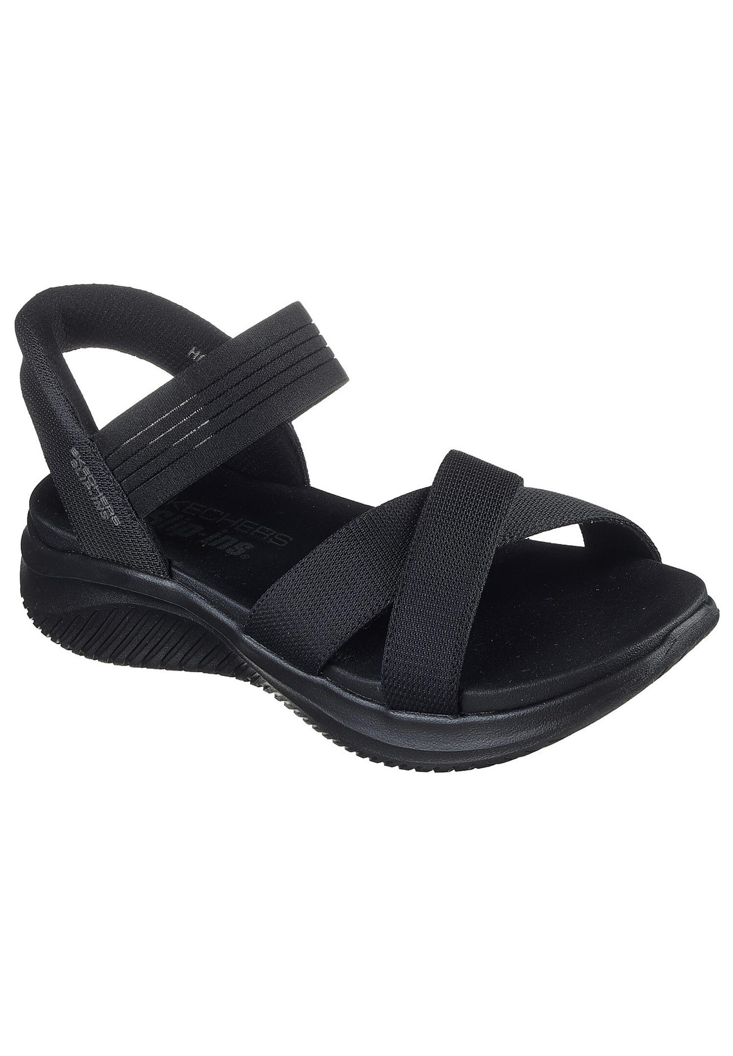 Sandały SKECHERS ULTRA FLEX 3.0 SANDAL NEV Czarny