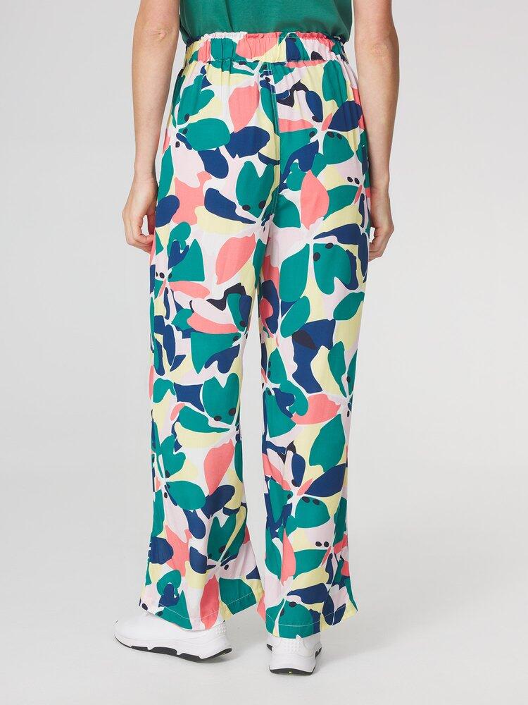 Pantalón TBS Agleapan Verde/Amarillo para Mujer 3/5