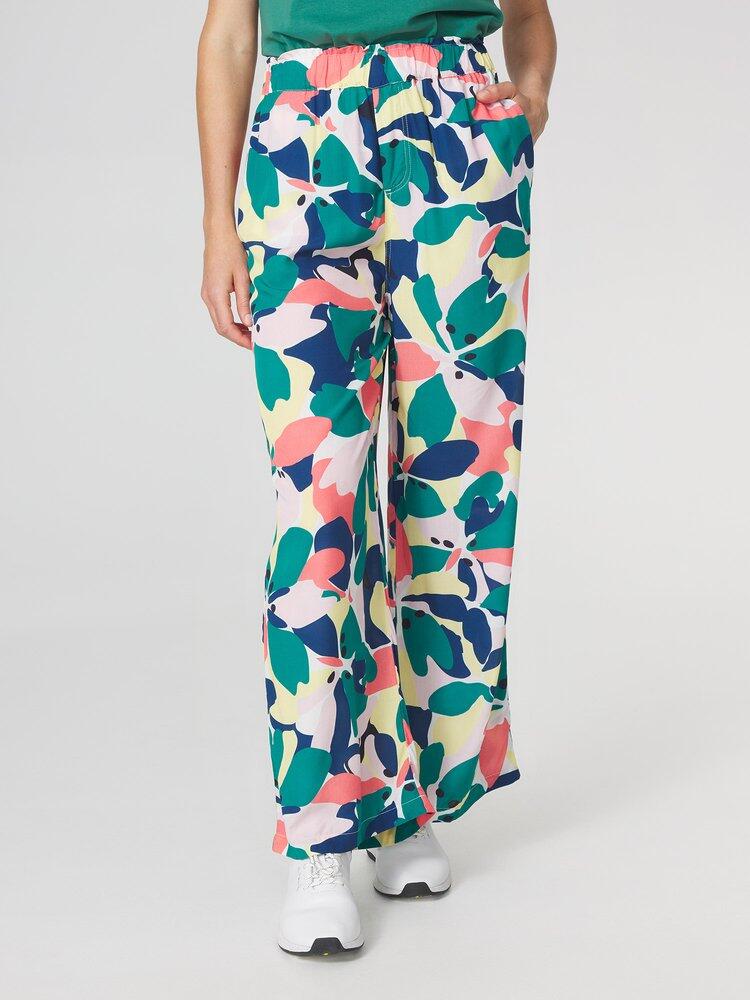 Pantalón TBS Agleapan Verde/Amarillo para Mujer 2/5