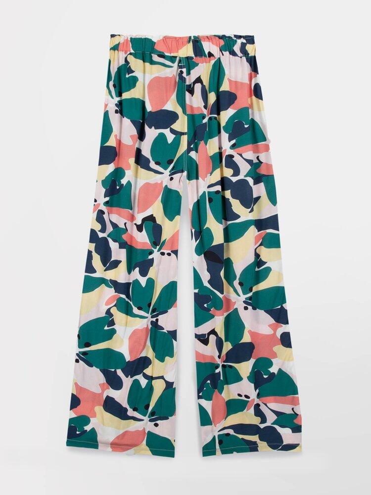 Pantalón TBS Agleapan Verde/Amarillo para Mujer 5/5