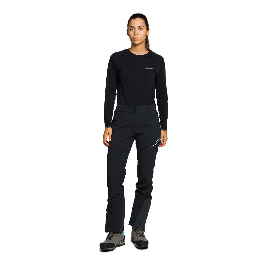 Pantalón para Mujer Trangoworld Noguera v02 Negro/Gris/Negro 6/6