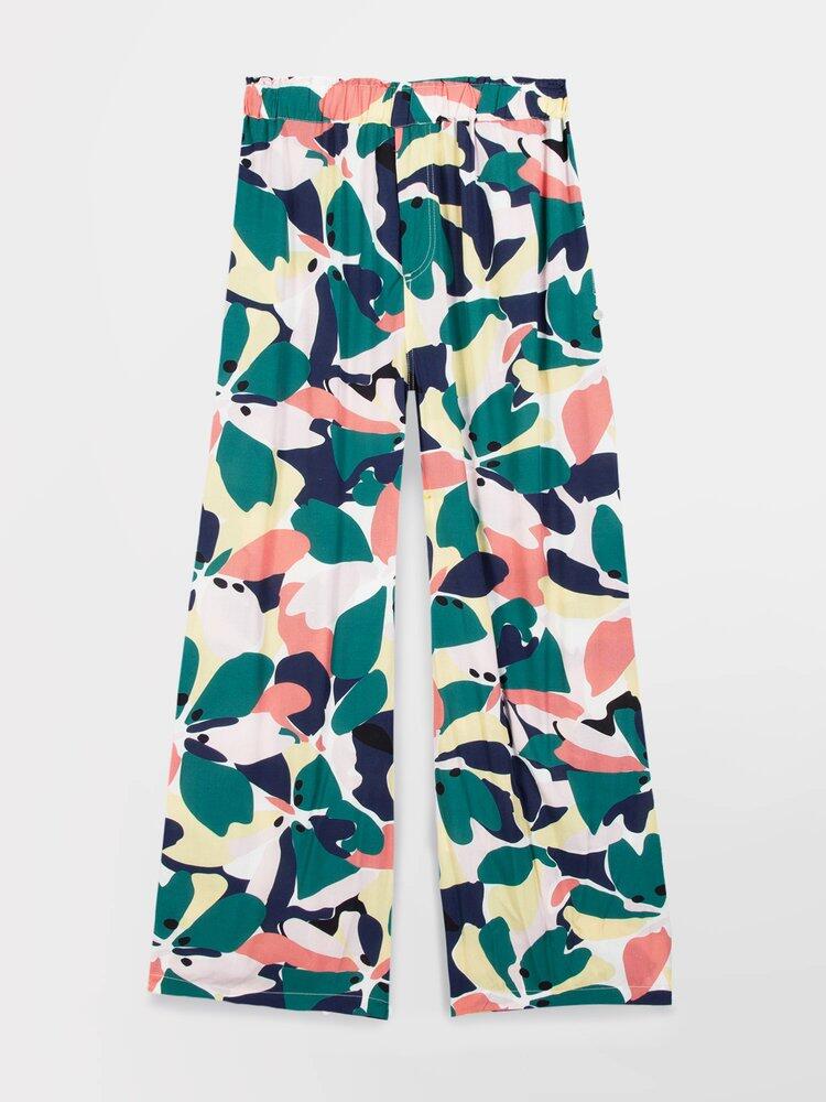 Pantalón TBS Agleapan Verde/Amarillo para Mujer 4/5