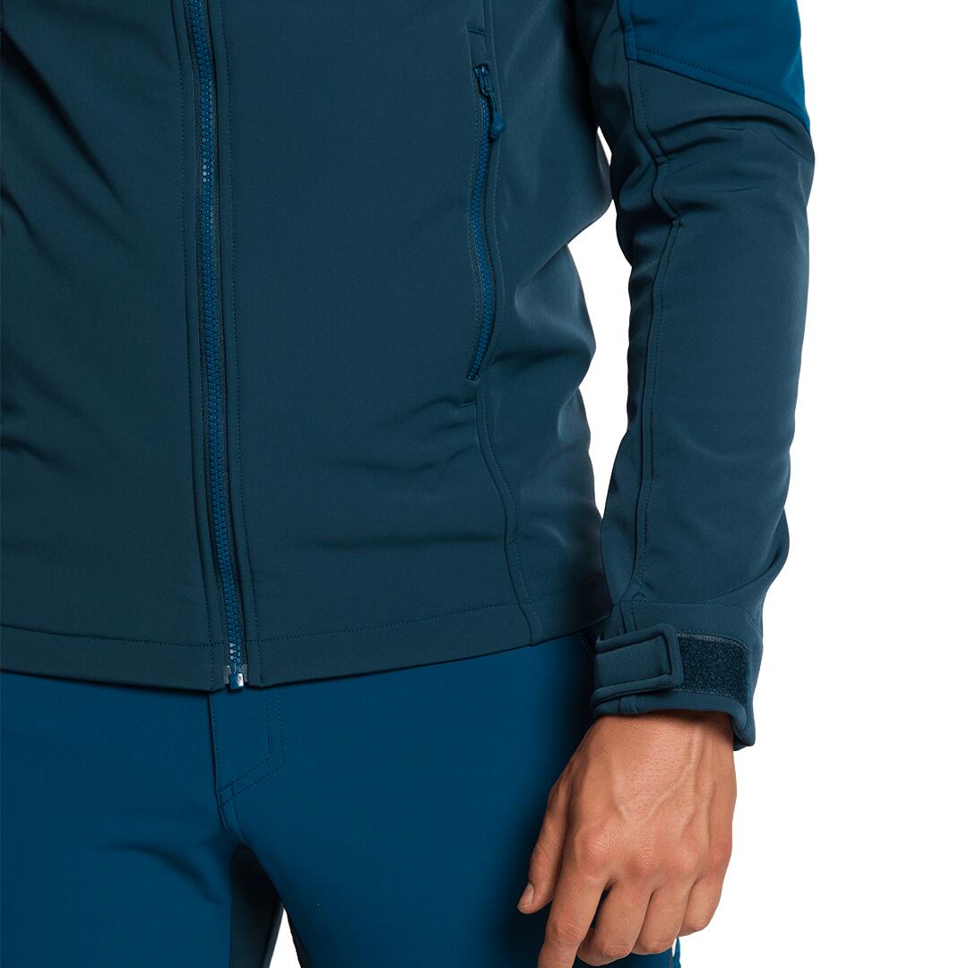 Softshell para Hombre Trangoworld Lyskamm Azul/Azul/Negro 3/5