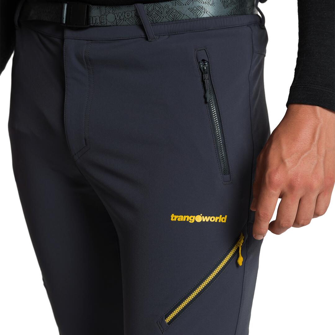 Pantalón para Hombre Trangoworld Ardenas v02 Gris/Negro/Negro 5/6