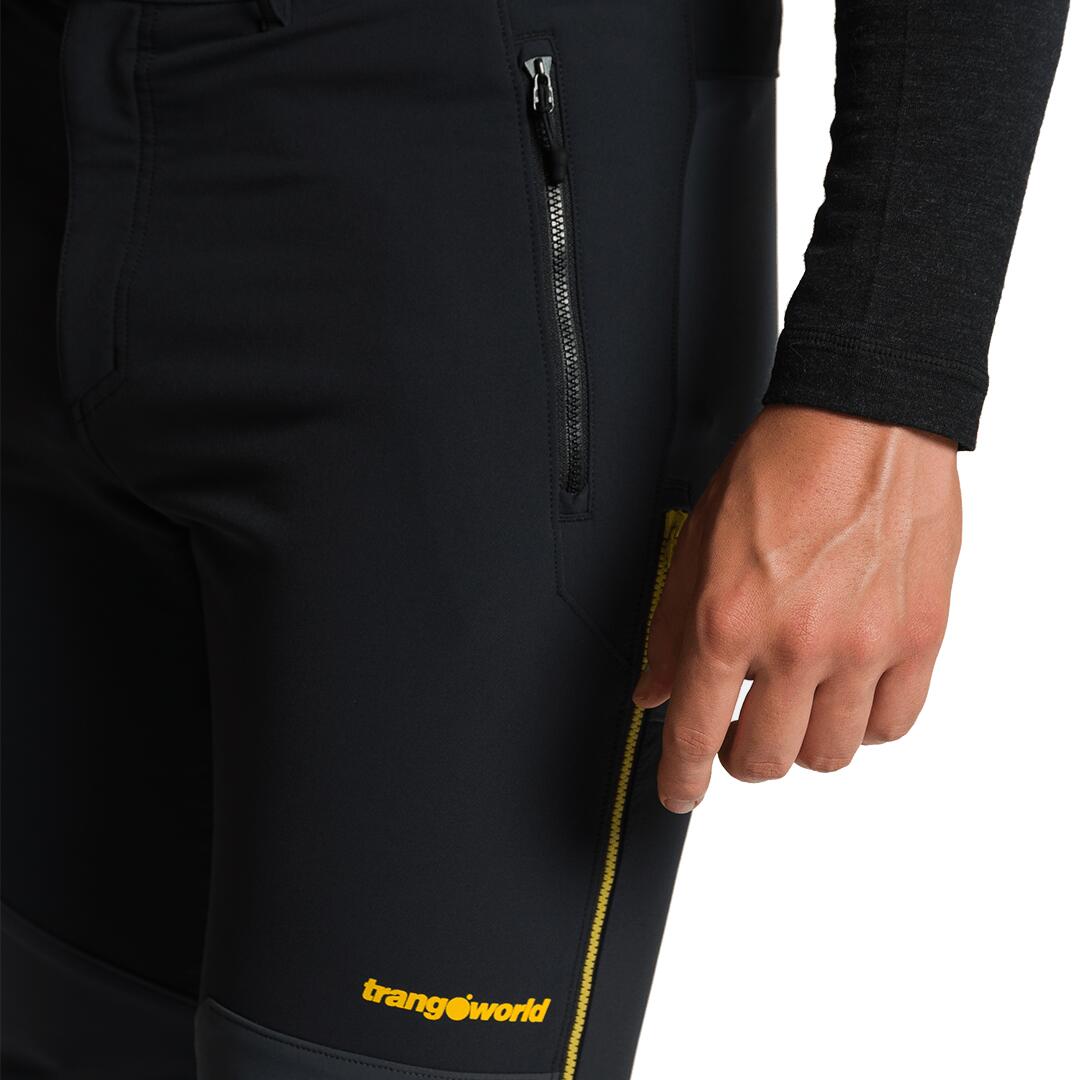 Pantalón para Hombre Trangoworld Mourelle v02 Negro/Gris 4/6