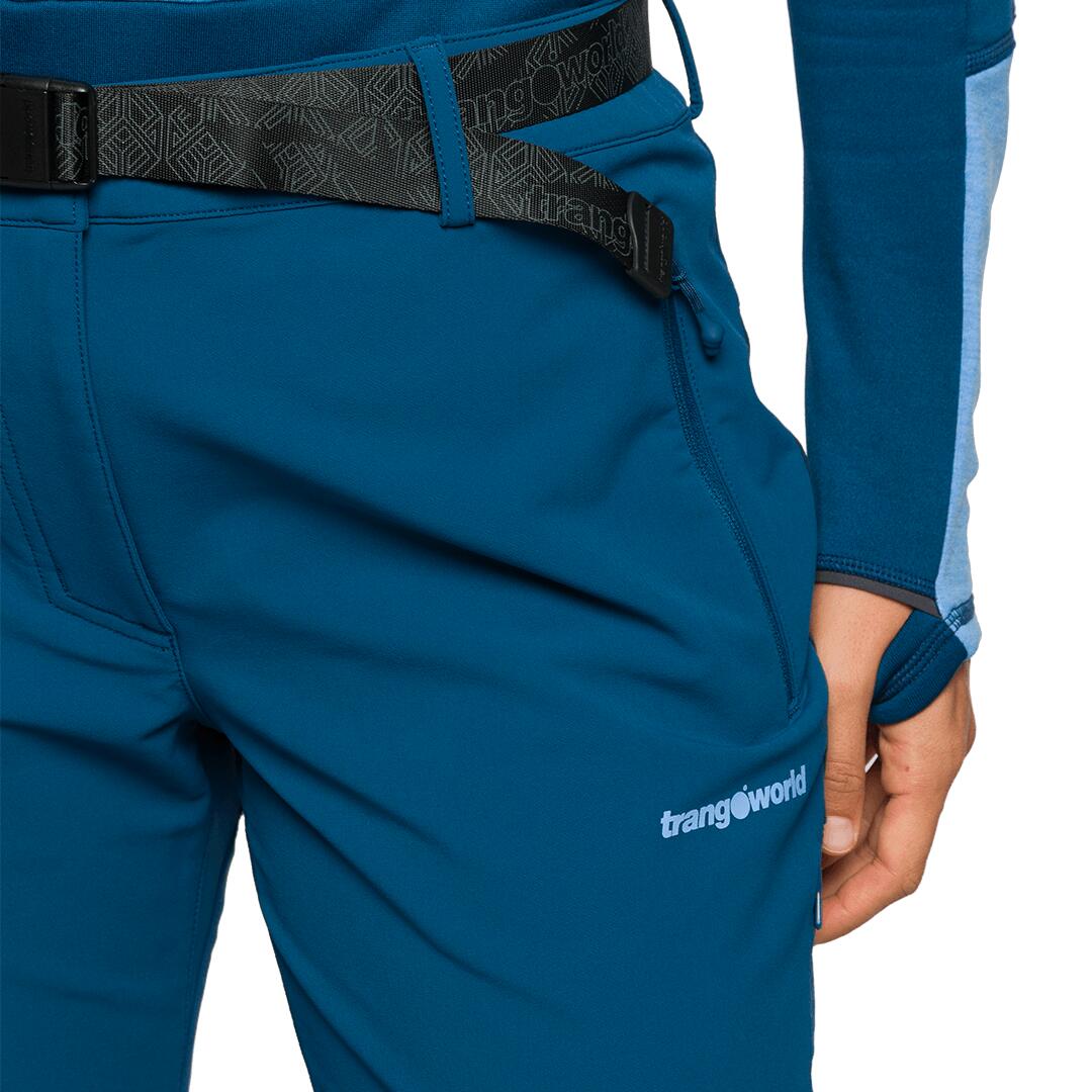 Pantalón para Mujer Trangoworld Dunai v02 Azul/Azul 3/4