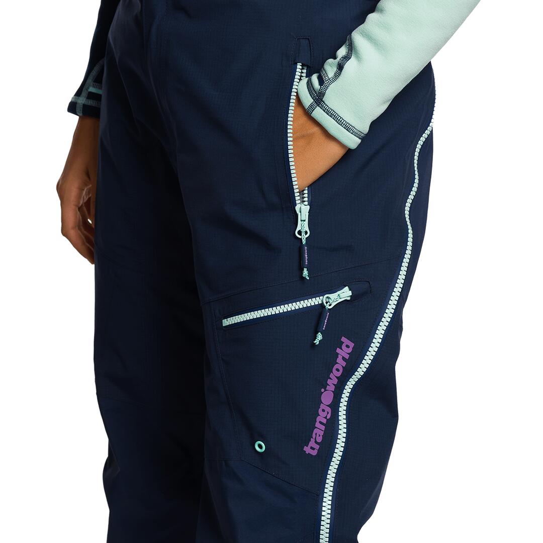 Pantalón para Mujer Trangoworld Trx2 shell wm evo Azul Impermeable 5/7