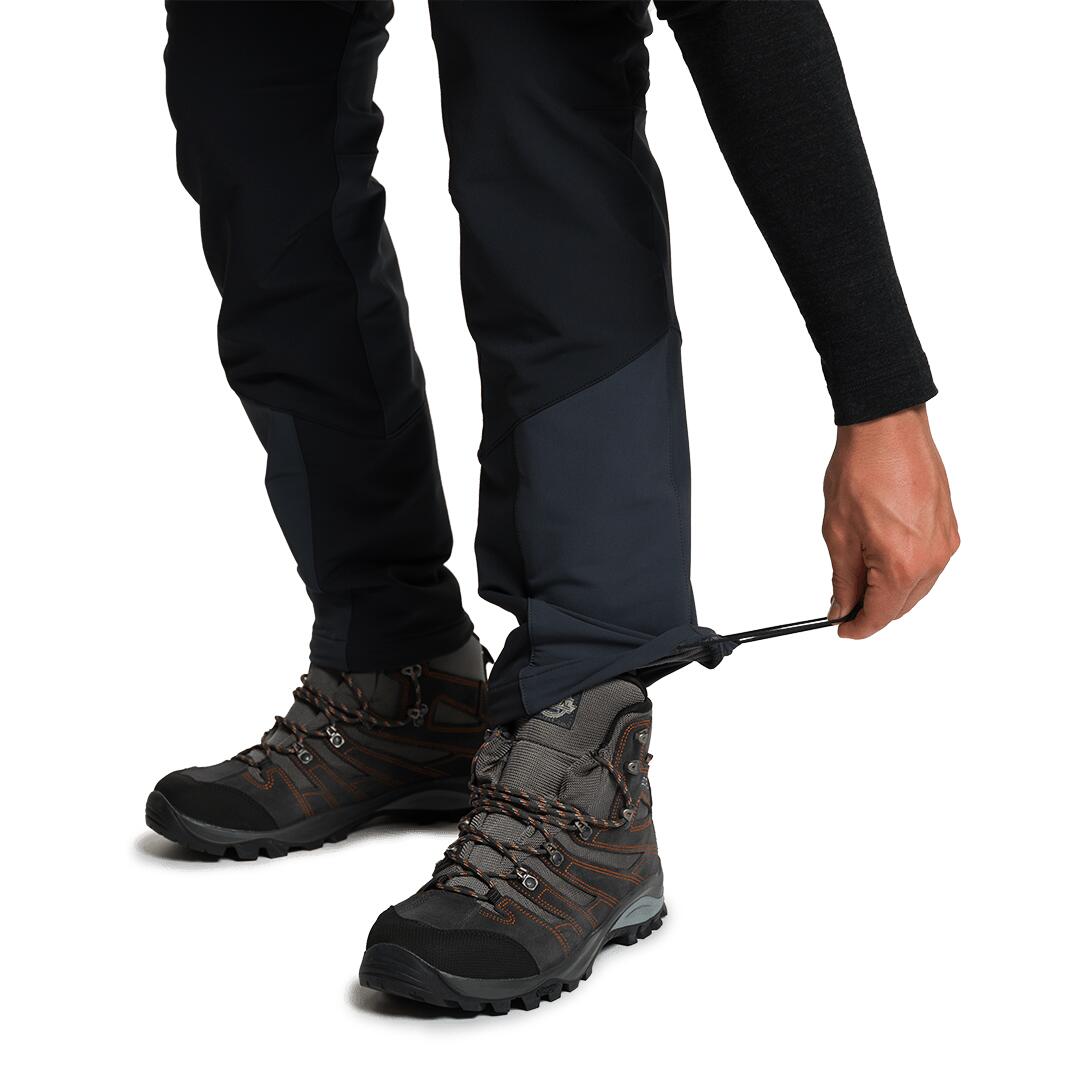 Pantalón para Hombre Trangoworld Grisons extreme Gris/Negro 4/4