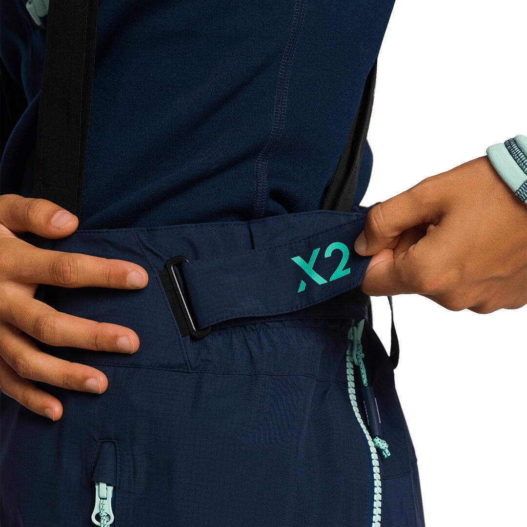 Pantalón para Mujer Trangoworld Trx2 shell wm evo Azul Impermeable 6/7