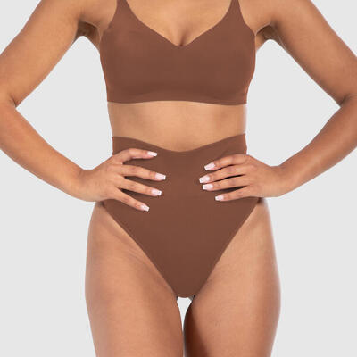 Damen Mid Waist String Nysa Weiß