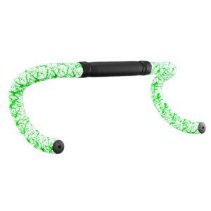 Supacaz-Cinta de manillar-Blanco Verde Neón Splat 3/5