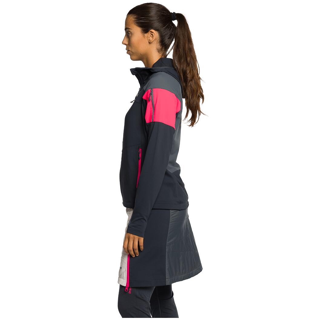 Chaqueta para Mujer Trangoworld Odle Gris/Gris/Rosa 4/7