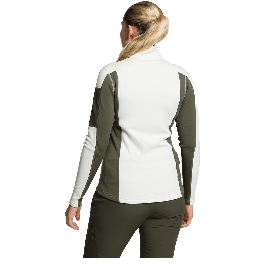 Chaqueta para Mujer Trangoworld Woomba Blanco/Verde 2/3