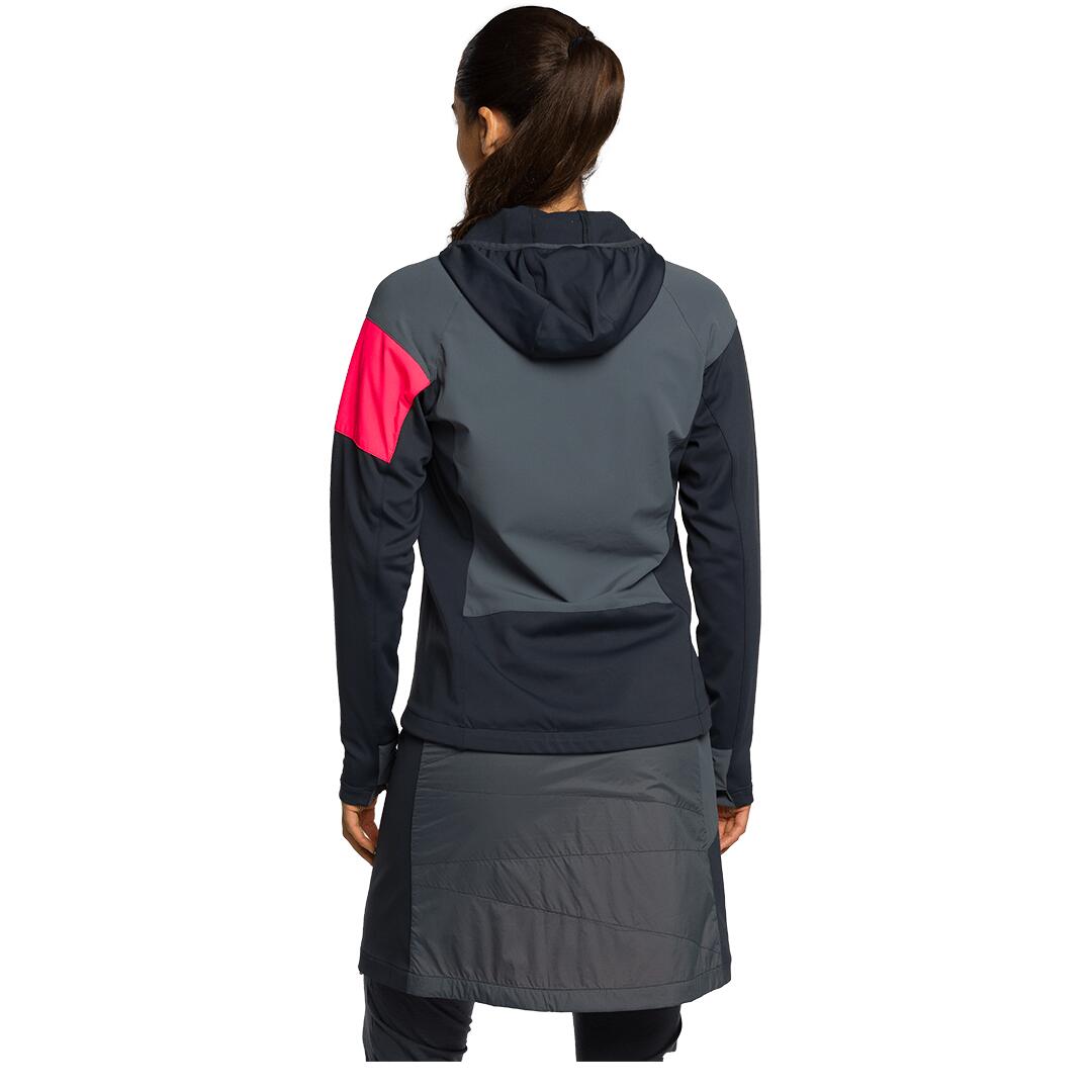 Chaqueta para Mujer Trangoworld Odle Gris/Gris/Rosa 3/7