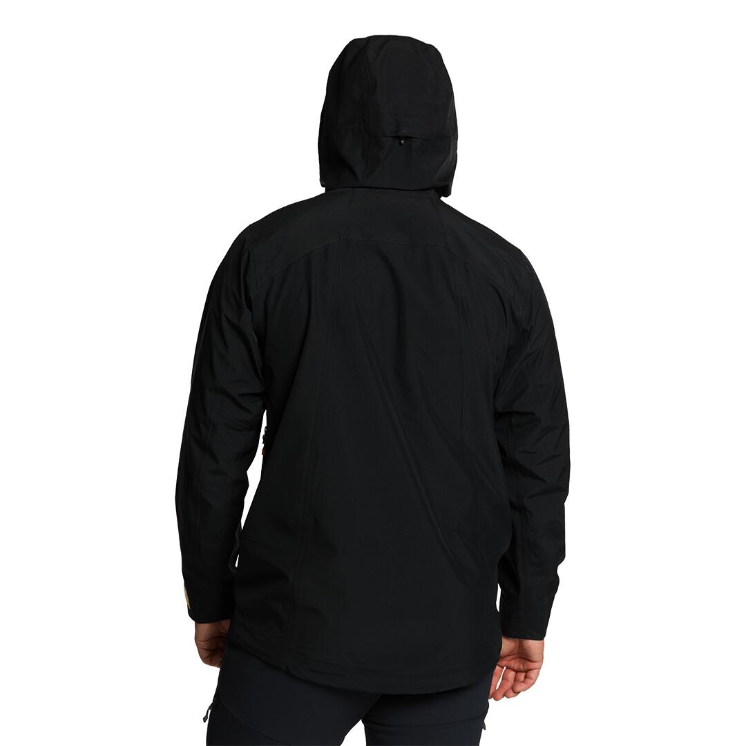 Chaqueta para Hombre Trangoworld Tosos Negro/Negro Impermeable 2/7