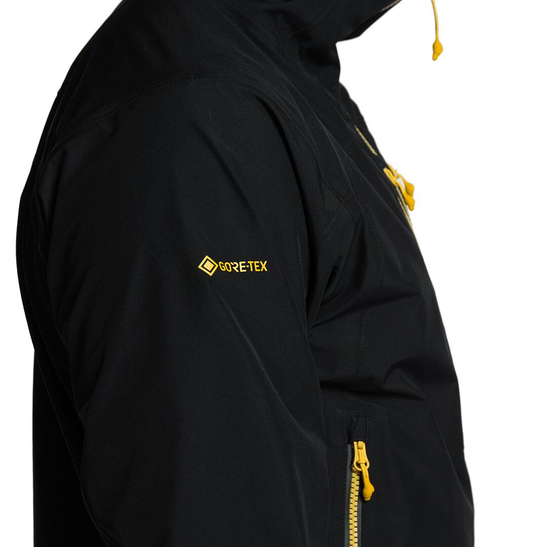 Chaqueta para Hombre Trangoworld Tosos Negro/Negro Impermeable 4/7