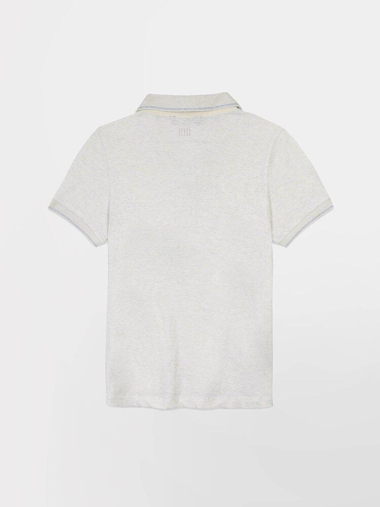Polo blanco TBS Adinapol para mujer 2/2