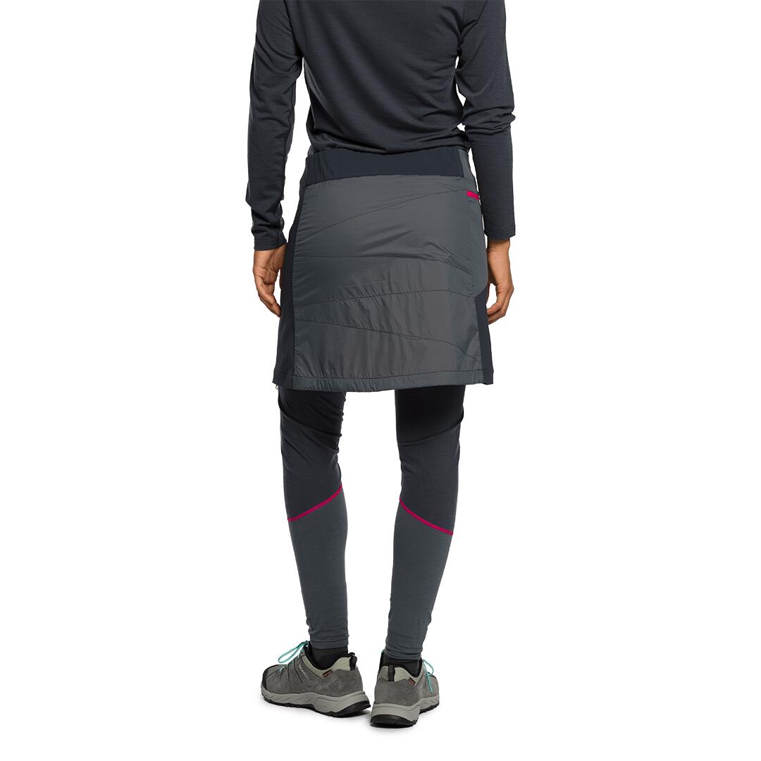Falda para Mujer Trangoworld Turba Blanco/Gris/Gris 2/6
